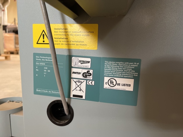 921347-6 Scanner, Océ TDS600