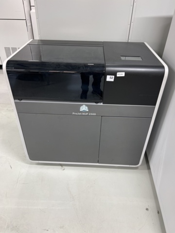 921361-2 3D-Printer, ProJet MJP 2500 + pallet with accessories