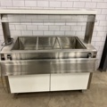 887137-1 Hot buffet with double tray lanes