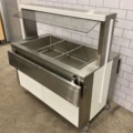 887137-2 Hot buffet with double tray lanes