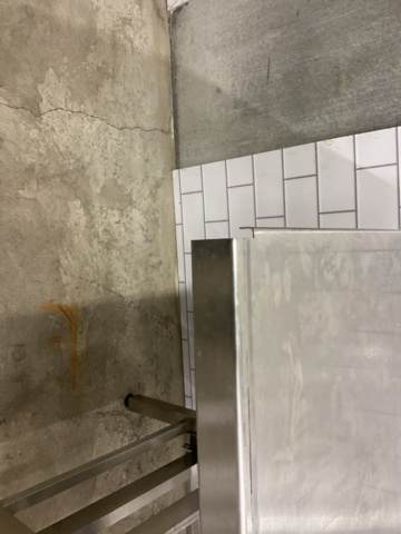 887144-4 New stainless steel dispensing bench with compartment for dish trays