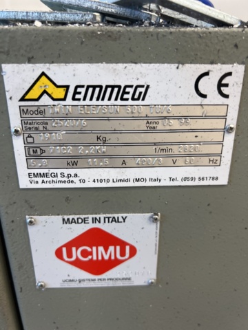 946077-5 Emmegi double cap