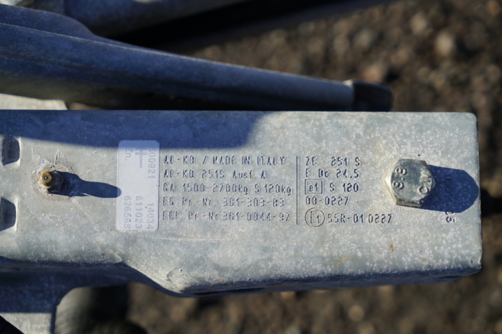 951764-13 Car transport trailer PANTER AGADOS O2B2