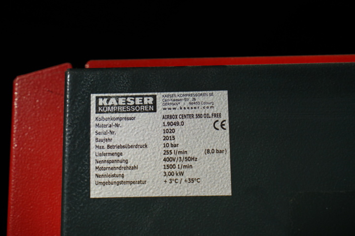 951770-10 Compressor KAESER Airbox Center 550 #3