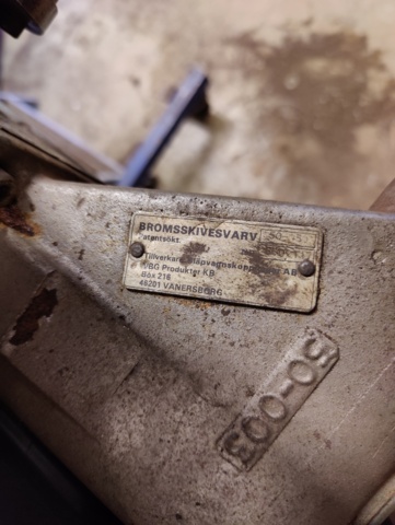 951666-4 Brake disc lathe VBG 50-050