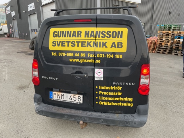 768269-6 Peugeot Partner Van 1.6 HDi - 2008