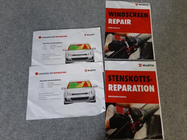 922967-7 Stenskottsreparation, Würth