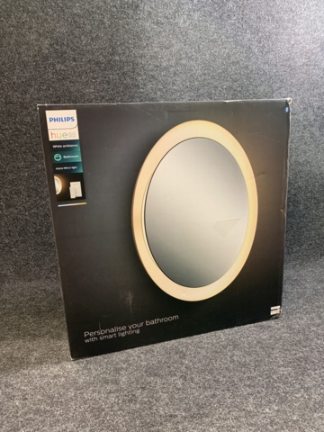 951467-2 Bathroom mirror Philips Adore Hue wall lamp white 1x27W 24V