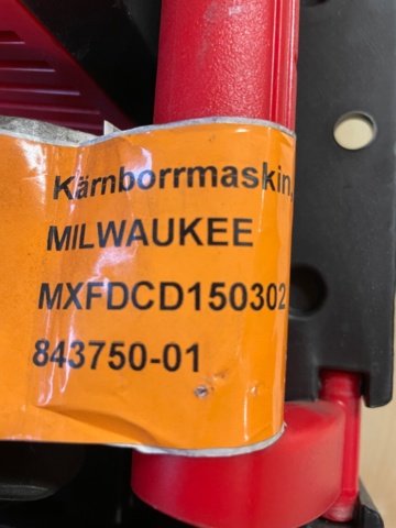 951899-5 Core Drilling Machine - Milwaukee