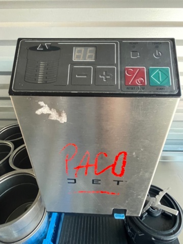 906975-3 Ice cream machine, Paco Jet with equipment