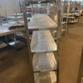 896896-3 New stainless shelf 190cm wide (Fully welded and stable)