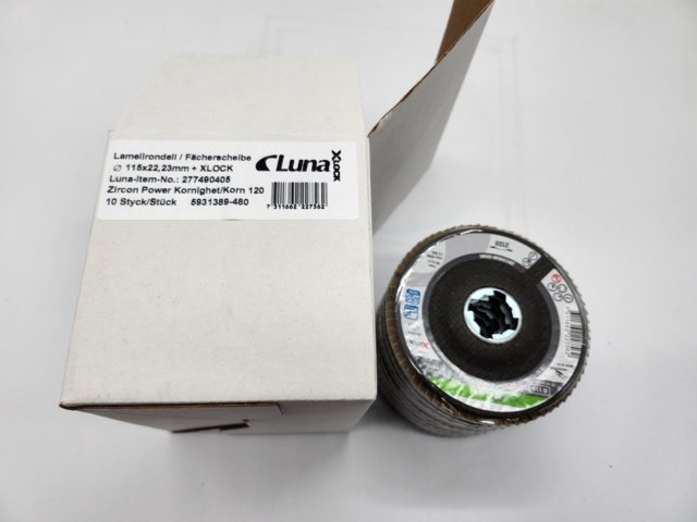 952877-2 20 pcs Luna slat washer x-lid P120 115mm- Shipping included - Shipping included