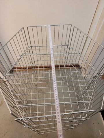 952705-2 Hexagonal baskets, 6 pieces