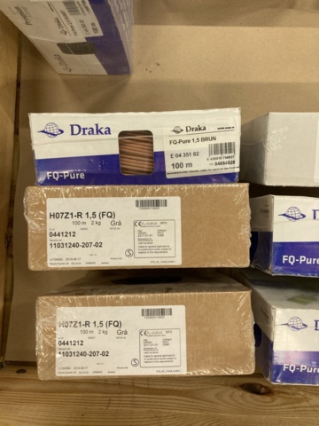 952056-3 Assortment of installation cable Draka, Nexans etc