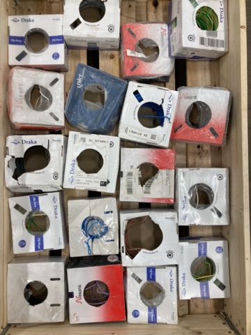 952056-7 Assortment of installation cable Draka, Nexans etc