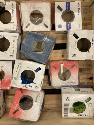 952056-9 Assortment of installation cable Draka, Nexans etc