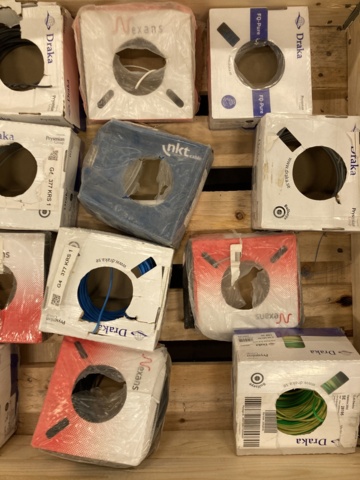 952056-10 Assortment of installation cable Draka, Nexans etc