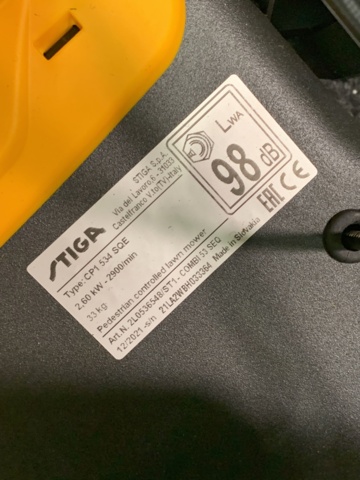 953508-9 Lawnmower Stiga Combi 53 SEQ