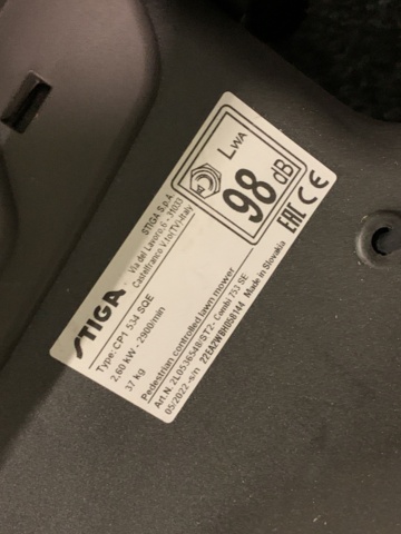 953510-14 Lawnmower Stiga Combi 753 SE ST 170 OHV LS