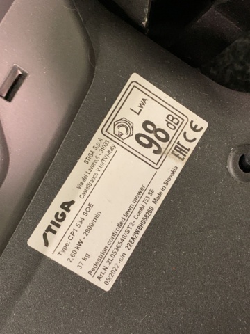 953516-13 Lawnmower Stiga Combi 753 SE ST 170 OHV LS