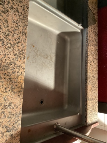 887173-4 Heating and cooling buffet on wheels