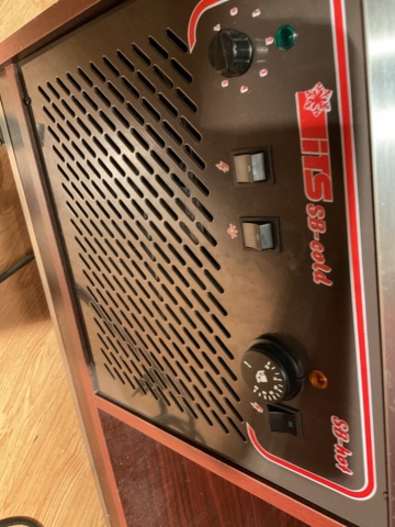 887173-8 Heating and cooling buffet on wheels