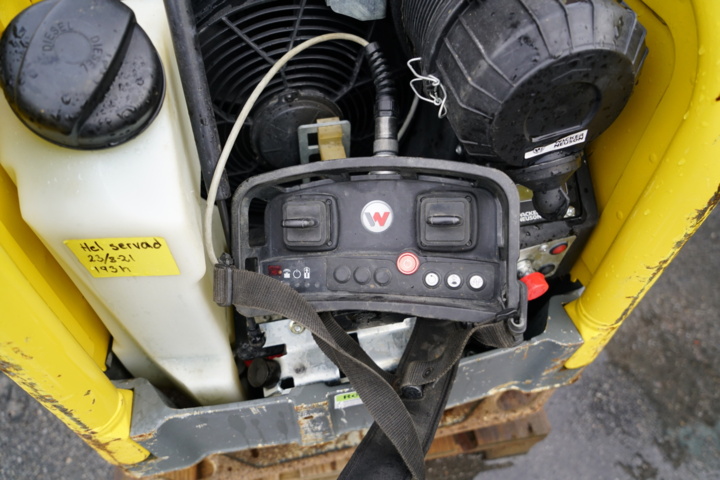953593-4 Vibro plate remote controlled, Wacker Neuson DPU80r 700kg