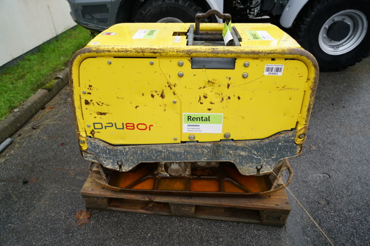 953593-9 Vibro plate remote controlled, Wacker Neuson DPU80r 700kg