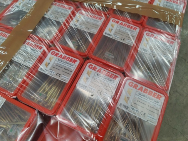 953572-4 Approx. 90 packs Mounting screw Grabber