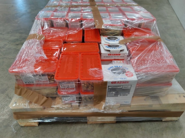 953572-5 Approx. 90 packs Mounting screw Grabber