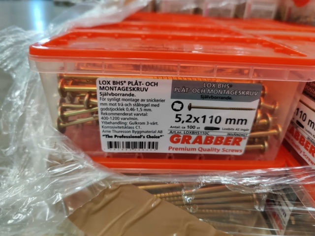 953572-6 Approx. 90 packs Mounting screw Grabber