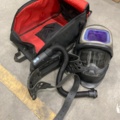 952937-4 Welding helmets with fresh air 3M 9100FX & 3M Adflo 3 pcs