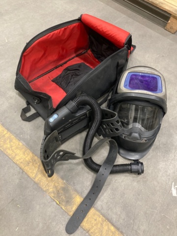 952937-4 Welding helmets with fresh air 3M 9100FX & 3M Adflo 3 pcs