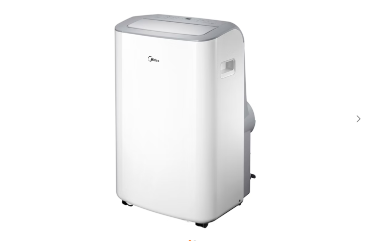 953801-1 Air conditioning Midea 9000BTU Basic Portable 230V