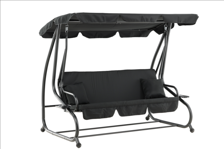 953803-1 Hammock Malaga Porch swing black, Venture home