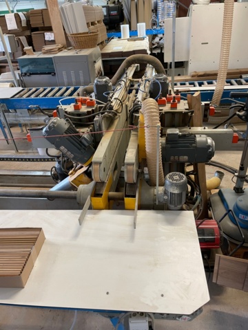 953585-9 Profiling line for herringbone parquet