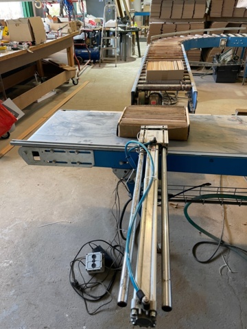 953585-25 Profiling line for herringbone parquet