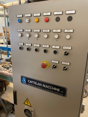 953585-20 Profiling line for herringbone parquet