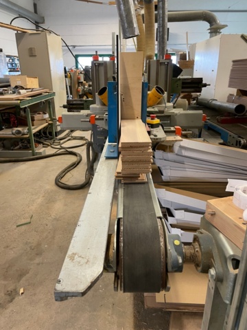 953585-2 Profiling line for herringbone parquet