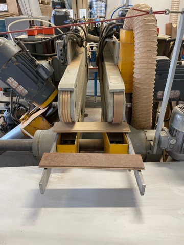 953585-22 Profiling line for herringbone parquet