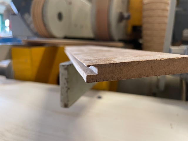 953585-41 Profiling line for herringbone parquet