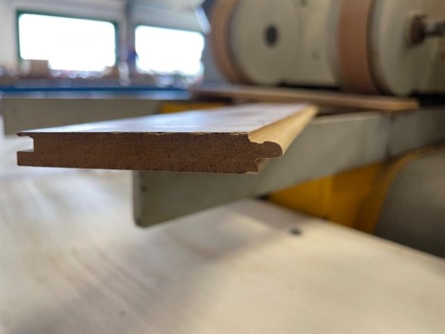 953585-42 Profiling line for herringbone parquet