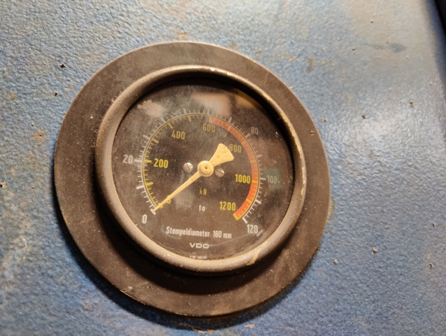 949216-7 Workshop press Stenhøj 60 tons