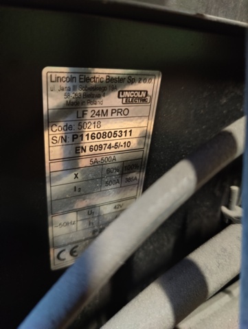 949223-7 Migsvets Lincoln Electric Powertec 505S