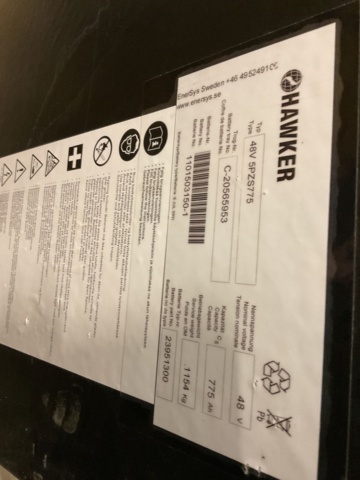 887212-6 Battery pack Hawker Perfect plus