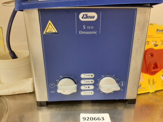 920663-3 Ultrasonic cleaner - Elmasonic S10 H