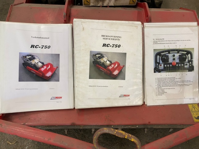 950712-14 Slope mower Timan RC-750 -2012