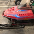 950697-4 Snowmobile POLARIS INDY WIDETRAK GT -1995 + snowmobile sled