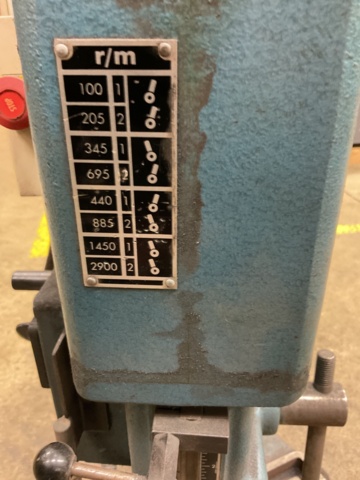 887239-7 Pillar drill Arboga B2508