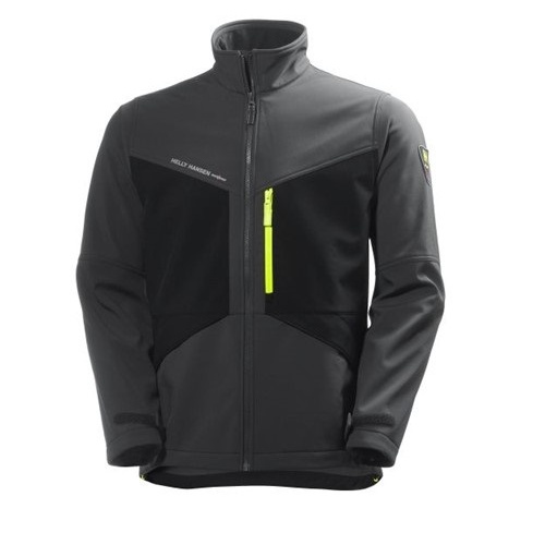 955024-1 Softshell jacket Helly Hansen Aker Gray, size S.